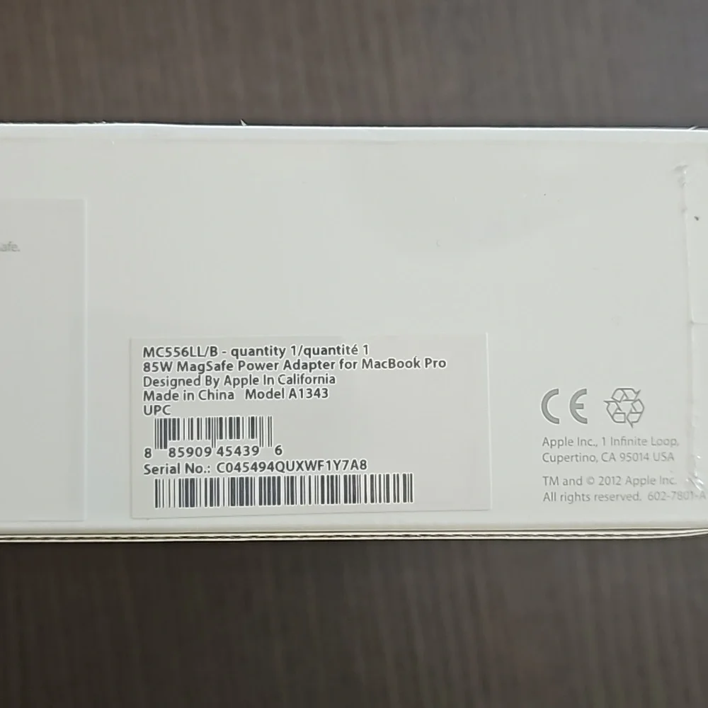APPLE 85 W MagSafe Power Adapter